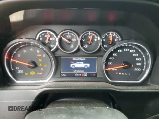 2021 Chevrolet Silverado 1500 Custom Trail Boss with VIN 1GCPYCEF5MZ296592, listed as a Copart auction lot 50968655 with 60,010 mi miles and Salvage Title. Bid and sale history available at DreamBid. Image 9.
