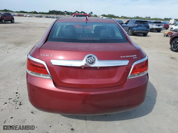 2011 Buick LaCrosse CXL with VIN 1G4GC5ED5BF249498, listed as a Copart auction lot 45994185 with 95,725 mi miles and Salvage Title. Bid and sale history available at carsss.com. Image 6.