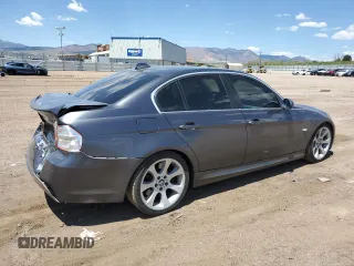 2006 BMW 3 Series 330i with VIN WBAVB33546PS05598, listed as a Copart auction lot 56436175 with 123,157 mi miles and Salvage title. Bid and sale history available at DreamBid. Image 3.