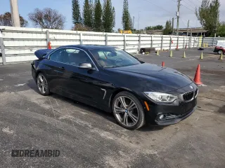 2016 BMW 4 Series 435i with VIN WBA3T3C56G5A41923, listed as a Copart auction lot 52564105 with 40,464 mi miles and Non repairable. Bid and sale history available at DreamBid. Image 4.