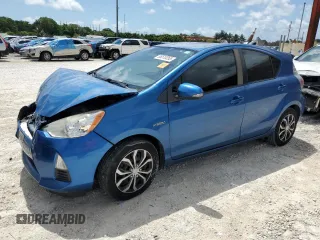 2014 Toyota Prius One with VIN JTDKDTB39E1571042, listed as a Copart auction lot 55510265 with 123,619 mi miles and Salvage Title. Bid and sale history available at DreamBid. Image 1.