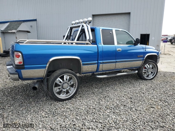 1999 Dodge Ram 2500 with VIN 3B7KF2367XG107345, listed as a Copart auction lot 48383495 with 154,869 mi miles and Salvage Title. Bid and sale history available at carsss.com. Image 3.