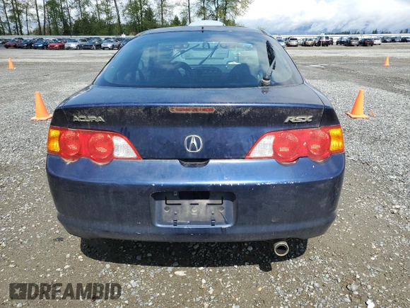 2002 Acura RSX Manual with VIN JH4DC53892C030685, listed as a Copart auction lot 54109295 with 288,737 mi miles and Salvage Title. Bid and sale history available at carsss.com. Image 6.