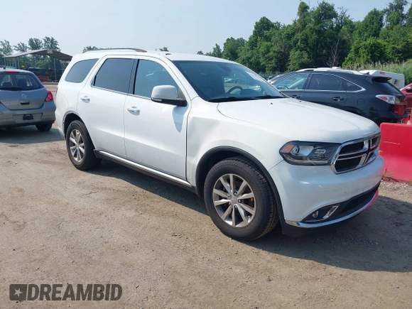 2015 Dodge Durango Limited with VIN 1C4RDHDGXFC789038, listed as a IAAI auction lot 42467998 with 122,932 mi miles and . Bid and sale history available at DreamBid. Image 1.