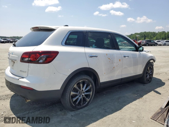 2015 Mazda CX-9 Grand Touring z VIN JM3TB2DA3F0452160, wystawiony jako Copart lot #60220655 z przebiegiem 145 185 mil mil oraz Szkoda całkowita • Salvage title. Historia ofert i sprzedaży dostępna na DreamBid. Obrazek 3.