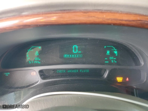 2002 Cadillac DeVille with VIN 1G6KD54Y62U213124, listed as a Copart auction lot 88818255 with 57,144 mi miles and Clean Title. Bid and sale history available at carsss.com. Image 9.