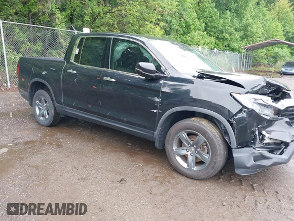 2021 Honda Ridgeline RTL-E with VIN 5FPYK3F75MB015370, listed as a IAAI auction lot 42253586 with 84,188 mi miles and . Bid and sale history available at DreamBid. Image 1.