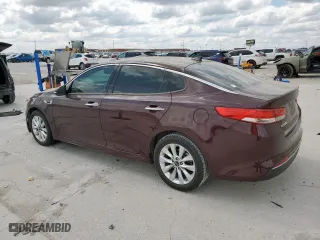 2017 Kia Optima EX with VIN 5XXGU4L36HG156960, listed as a Copart auction lot 49083875 with 108,810 mi miles and Salvage Title. Bid and sale history available at carsss.com. Image 2.