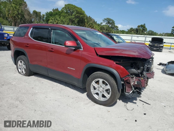 2019 GMC Acadia SLE with VIN 1GKKNKLA0KZ137582, listed as a Copart auction lot 51062845 with 94,537 mi miles and Non Repairable. Bid and sale history available at carsss.com. Image 4.
