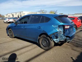 2019 Subaru Impreza with VIN 4S3GTAA69K3748455, listed as a Copart auction lot 52100665 with 58,053 mi miles and Salvage Title. Bid and sale history available at carsss.com. Image 2.