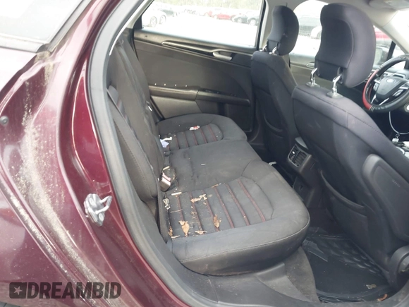 2013 Ford Fusion SE with VIN 3FA6P0HR5DR164820, listed as a IAAI auction lot 41935469 with 179,000 mi miles. Bid and sale history available at carsss.com. Image 8.
