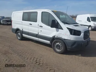 2015 Ford Transit Cargo with VIN 1FTNE1ZM7FKB29711, listed as a IAAI auction lot 41701438 with 169,200 mi miles. Bid and sale history available at carsss.com. Image 1.