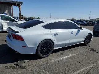 2014 Audi S7 Prestige z VIN WAUW2AFC4EN051777, wystawiony jako Copart lot #53831895 z przebiegiem 81 841 mil mil oraz Szkoda całkowita • Salvage title. Historia ofert i sprzedaży dostępna na DreamBid. Obrazek 3.