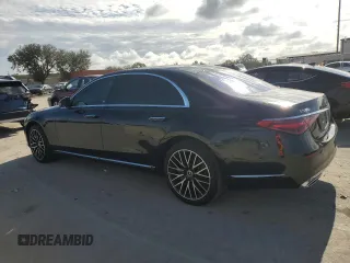 2023 Mercedes-Benz S-Class S 580 with VIN W1K6G7GB2PA169565, listed as a Copart auction lot 85590864 with 19,951 mi miles and Salvage Title. Bid and sale history available at carsss.com. Image 2.