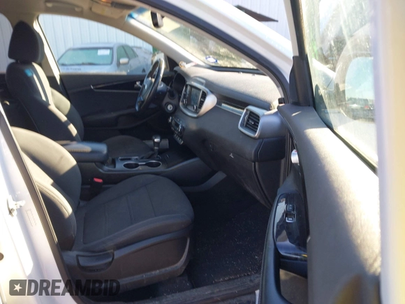 2019 Kia Sorento S V6 with VIN 5XYPG4A56KG601177, listed as a IAAI auction lot 41282318 with 132,373 mi miles. Bid and sale history available at carsss.com. Image 5.