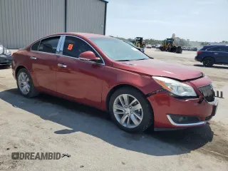 2015 Buick Regal with VIN 2G4GK5EX5F9134296, listed as a Copart auction lot 58012385 with 121,973 mi miles and Salvage title. Bid and sale history available at DreamBid. Image 4.