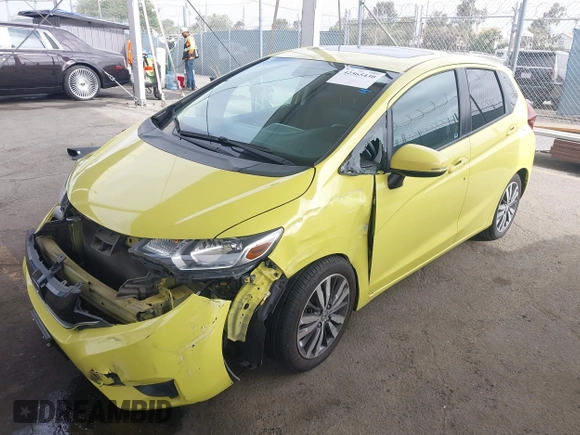 2015 Honda Fit EX-L with VIN 3HGGK5H81FM722763, listed as a IAAI auction lot 42565430 with 105,768 mi miles and . Bid and sale history available at DreamBid. Image 17.