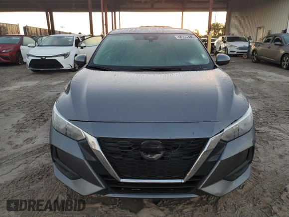 2022 Nissan Sentra SV with VIN 3N1AB8CV6NY241212, listed as a Copart auction lot 74699714 with 50,822 mi miles and Salvage Title. Bid and sale history available at carsss.com. Image 5.