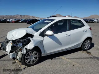2014 Mazda Mazda2 Sport with VIN JM1DE1KZ8E0188830, listed as a Copart auction lot 73216064 with 119,614 mi miles and Salvage Title. Bid and sale history available at carsss.com. Image 1.