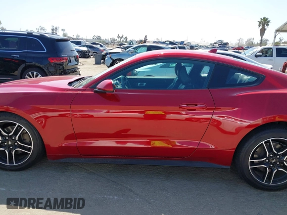 2021 Ford Mustang EcoBoost with VIN 1FA6P8TH7M5125744, listed as a IAAI auction lot 42520877 with 31,953 mi miles and . Bid and sale history available at DreamBid. Image 14.