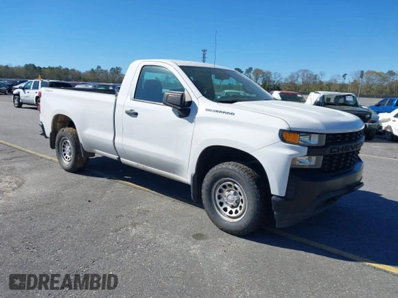 2019 Chevrolet Silverado 1500 with VIN 3GCNYAEH7KG165559, listed as a IAAI auction lot 41695825 with 86,661 mi miles and . Bid and sale history available at DreamBid. Image 1.