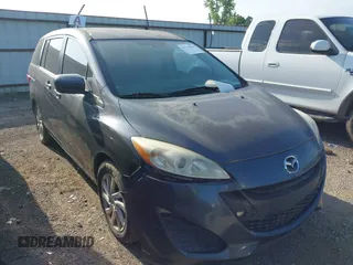 2012 Mazda 5 Sport with VIN JM1CW2BL7C0108702, listed as a IAAI auction lot 42755990 with 181,317 mi miles and . Bid and sale history available at DreamBid. Image 1.