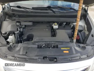 2013 Infiniti JX35 with VIN 5N1AL0MN1DC330988, listed as a Copart auction lot 43611794 with 191,060 mi miles and Salvage Title. Bid and sale history available at carsss.com. Image 12.