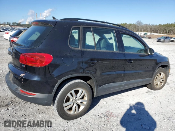 2017 Volkswagen Tiguan S with VIN WVGAV7AX0HK023767, listed as a Copart auction lot 88300635 with 135,547 mi miles and Clean title. Bid and sale history available at DreamBid. Image 3.