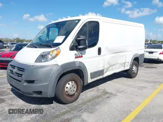 2017 Ram ProMaster Cargo with VIN 3C6TRVAG7HE546221, listed as a IAAI auction lot 41537359 with 160,124 mi miles and . Bid and sale history available at DreamBid. Image 2.