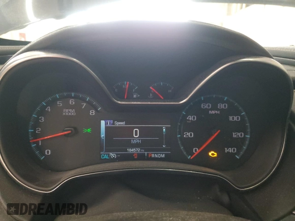 2018 Chevrolet Impala LT with VIN 2G1105S37J9131466, listed as a Copart auction lot 53327495 with 184,572 mi miles and Salvage Title. Bid and sale history available at DreamBid. Image 9.