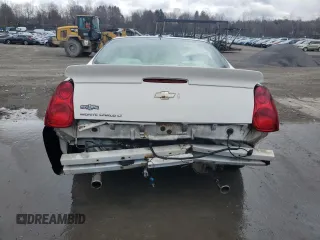 2006 Chevrolet Monte Carlo LT 3.9L with VIN 2G1WK151169329258, listed as a Copart auction lot 50090535 with 87,061 mi miles and Salvage Title. Bid and sale history available at carsss.com. Image 6.