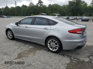 2020 Ford Fusion SE with VIN 3FA6P0H71LR207241, listed as a Copart auction lot 58347785 with 92,375 mi miles and Salvage title. Bid and sale history available at DreamBid. Image 2.