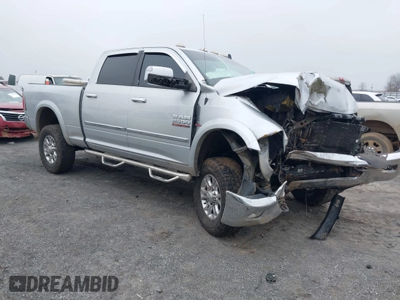 2014 Ram 2500 Laramie with VIN 3C6UR5FL9EG200150, listed as a IAAI auction lot 41445405 with Not Provided miles. Bid and sale history available at carsss.com. Image 1.