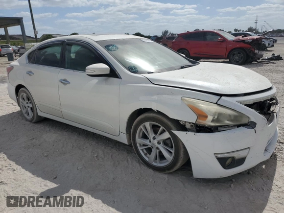 2013 Nissan Altima S with VIN 1N4AL3AP2DC222509, listed as a Copart auction lot 54795385 with 210,031 mi miles and Salvage Title. Bid and sale history available at DreamBid. Image 4.