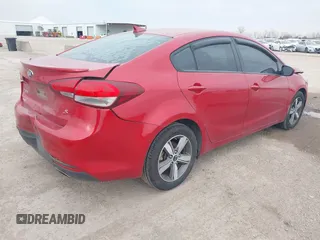 2018 Kia Forte LX with VIN 3KPFL4A7XJE187602, listed as a IAAI auction lot 41432177 with 90,573 mi miles and . Bid and sale history available at DreamBid. Image 4.