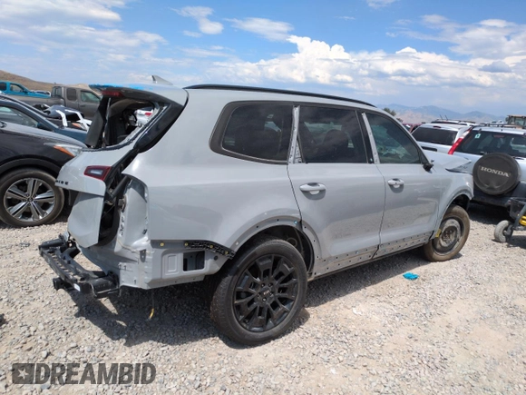 2022 Kia Telluride SX with VIN 5XYP5DHC5NG223447, listed as a Copart auction lot 62501315 with Not provided miles and Salvage title. Bid and sale history available at DreamBid. Image 3.