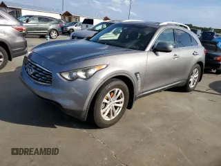 2011 Infiniti FX35 with VIN JN8AS1MU6BM711459, listed as a Copart auction lot 75117754 with 0 mi miles and Salvage Title. Bid and sale history available at carsss.com. Image 1.