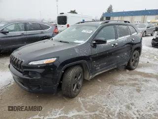 2016 Jeep Cherokee 75th Anniversary with VIN 1C4PJMCB4GW271456, listed as a Copart auction lot 87192984 with 126,184 mi miles and Clean Title. Bid and sale history available at carsss.com. Image 1.