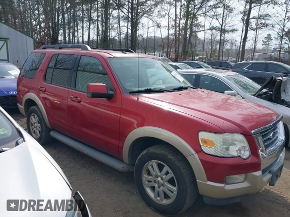 2010 Ford Explorer Eddie Bauer with VIN 1FMEU6EE4AUA85772, listed as a IAAI auction lot 41676334 with 101,997 mi miles. Bid and sale history available at carsss.com. Image 1.