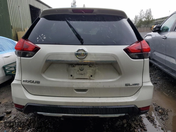 2017 Nissan Rogue SL with VIN 5N1AT2MV4HC761861, listed as a Copart auction lot 55636805 with 0 mi miles and Salvage Title. Bid and sale history available at carsss.com. Image 6.
