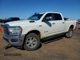 2022 Ram 2500 Laramie z VIN 3C6UR5FJ8NG357845, wystawiony jako Copart lot #48556865 z przebiegiem 34 553 mil mil oraz Szkoda całkowita • Salvage title. Historia ofert i sprzedaży dostępna na DreamBid. Obrazek 1.