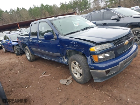 2012 Chevrolet Colorado LT w/1LT with VIN 1GCDSCF98C8123957, listed as a IAAI auction lot 41598114 with 77,134 mi miles. Bid and sale history available at carsss.com. Image 1.