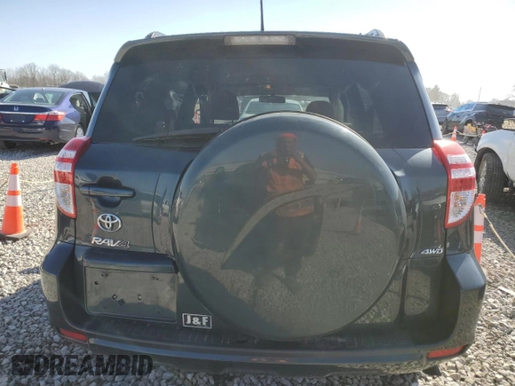 2011 Toyota RAV4 with VIN 2T3BF4DV1BW114589, listed as a Copart auction lot 48889725 with 162,994 mi miles and Salvage Title. Bid and sale history available at carsss.com. Image 6.