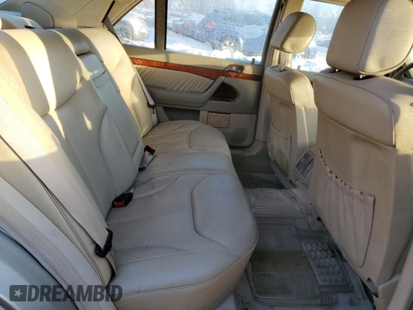 1999 Mercedes-Benz S 320/430/500 z VIN WDBGA33G9XA412054, wystawiony jako Copart lot #42012105 z przebiegiem 151 033 mil mil oraz Czysty tytuł • Clean title. Historia ofert i sprzedaży dostępna na DreamBid. Obrazek 10.