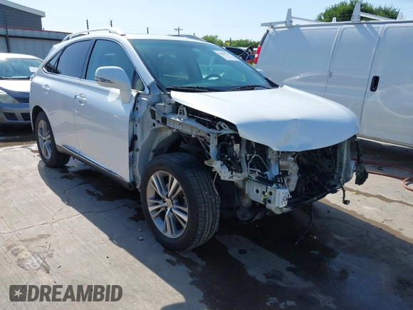 2015 Lexus RX 350 with VIN 2T2ZK1BA8FC182327, listed as a IAAI auction lot 41998720 with 73,509 mi miles and . Bid and sale history available at carsss.com. Image 1.