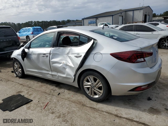 2020 Hyundai Elantra Value Edition with VIN 5NPD84LF8LH527227, listed as a Copart auction lot 45335055 with 81,400 mi miles and Salvage Title. Bid and sale history available at carsss.com. Image 2.