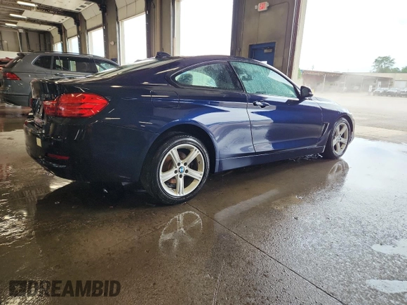 2015 BMW 4 Series 428i xDrive with VIN WBA3N5C59FK198767, listed as a Copart auction lot 64498675 with 99,271 mi miles and Clean title. Bid and sale history available at DreamBid. Image 3.