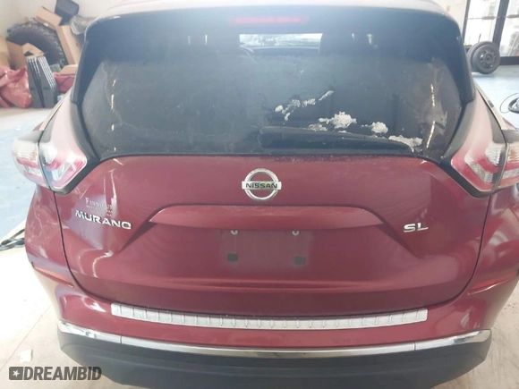 2016 Nissan Murano S with VIN 5N1AZ2MG5GN116476, listed as a IAAI auction lot 41387927 with 222,290 mi miles. Bid and sale history available at carsss.com. Image 15.
