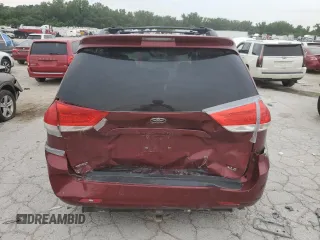 2011 Toyota Sienna XLE AAS with VIN 5TDYK3DC1BS140593, listed as a Copart auction lot 60745595 with 447,394 mi miles and Salvage title. Bid and sale history available at DreamBid. Image 6.