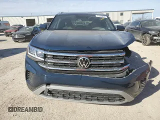 2021 Volkswagen Atlas SE with VIN 1V2WE2CA2MC220948, listed as a Copart auction lot 47285295 with 106,664 mi miles and Salvage title. Bid and sale history available at DreamBid. Image 5.